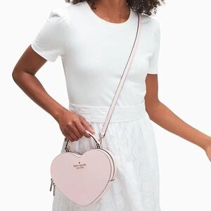Kate Spade Love Shack Pink Heart Crossbody Bag 💗